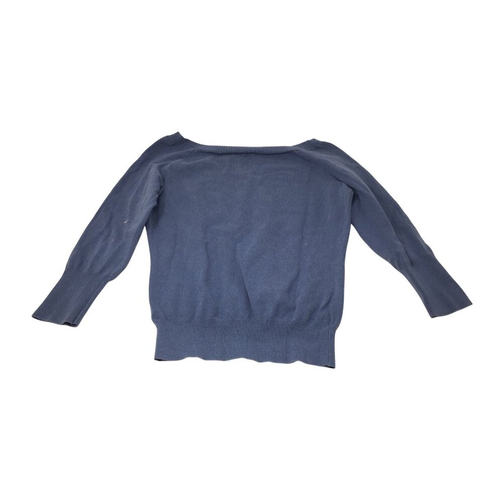 American Eagle Outfitters Women's Blue Long Sleeve Shirt Size Medium - Picture 3 of 8